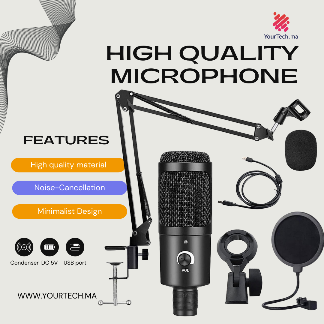 bras de microphone / bras de microphone support de micro réglable / bras de  microphone | bol