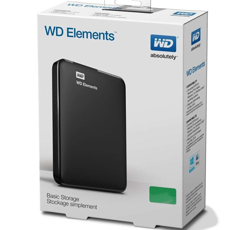 Western Digital – Disque Dur Externe Portable Usb 3.0 Wd