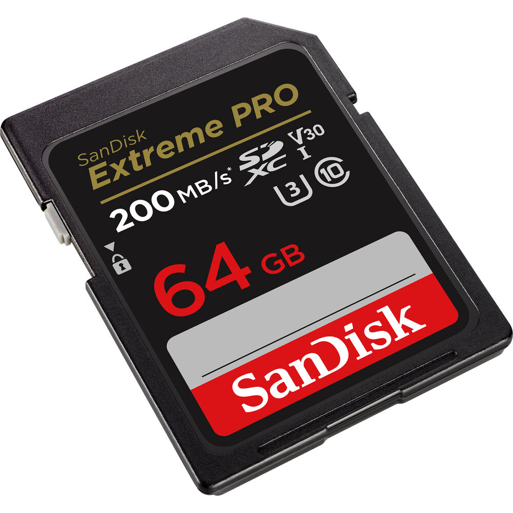 Carte Mémoire SanDisk Extreme PRO SDXC UHS-I 64GB – Performances Optimales