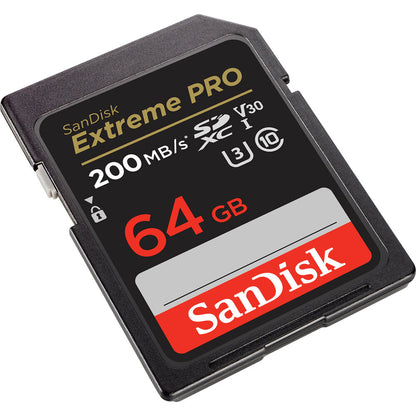 Carte Mémoire SanDisk Extreme PRO SDXC UHS-I 64GB – Performances Optimales