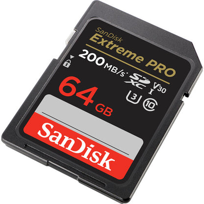 Carte Mémoire SanDisk Extreme PRO SDXC UHS-I 64GB – Performances Optimales