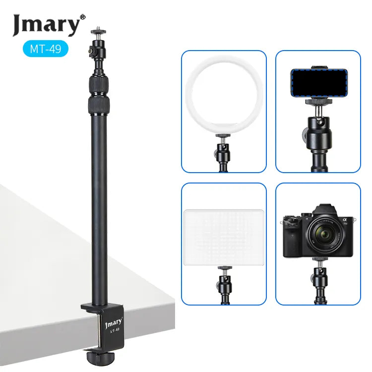 Support de Bureau Polyvalent Jmary MT-49 – Pour Prises de Vue Panoramiques