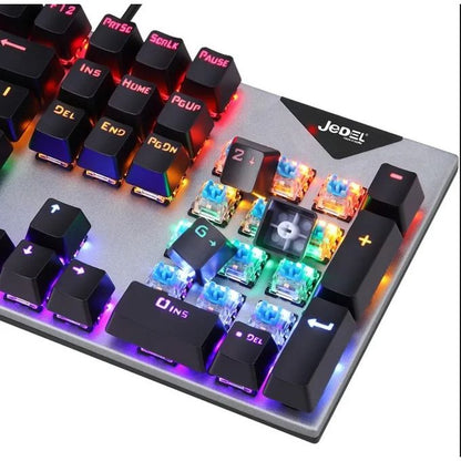 Clavier Mécanique Jedel KL-95 – RGB Personnalisable pour Gaming et Bureautique