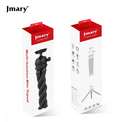 Trépied Flexible Jmary MT-25 Noir – Compact et Robuste pour Téléphones et Appareils Photo