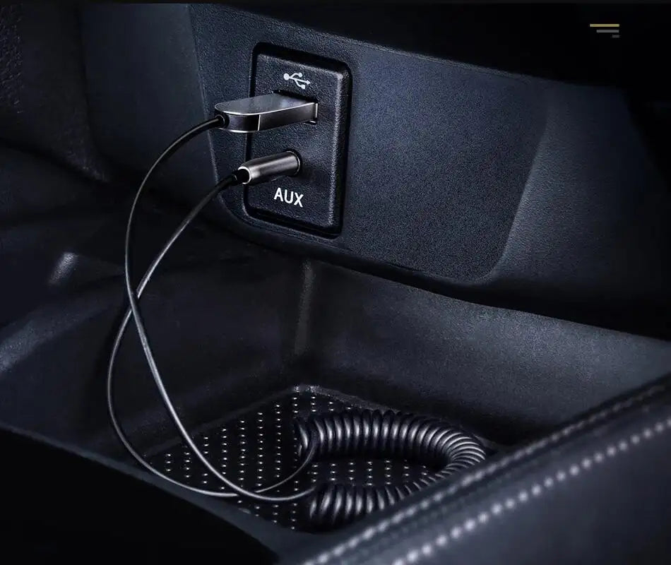 BT860 - Système Stéréo de Voiture avec Émetteur et Récepteur Audio Bluetooth Sans Fil et Transmetteur FM