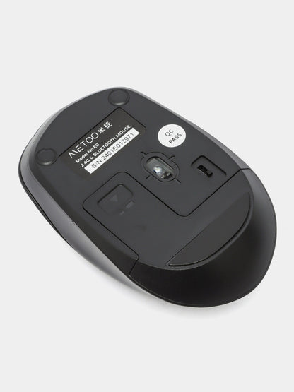 Souris Sans Fil et Silencieuse Metoo E0 - 2.4G et Bluetooth