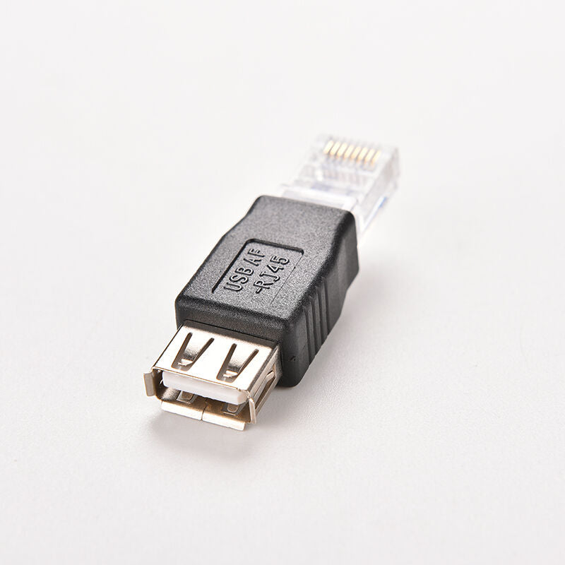 Adaptateur RJ45 mâle vers USB A femelle pour réseau Ethernet