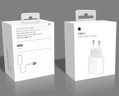 18W Adaptateur secteur Chargeur Rapide + Câble USB-C pour iPad Pro