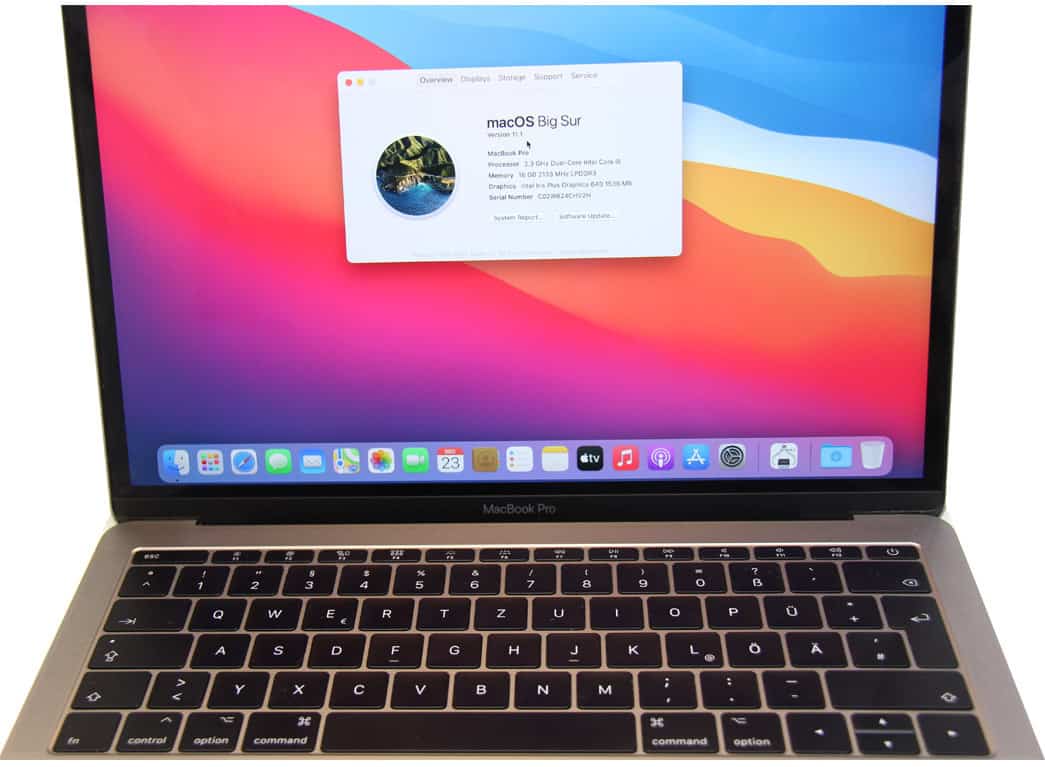 MacBook pro 2017 i5 2.3GHz- 16GO RAM/256GO ROM