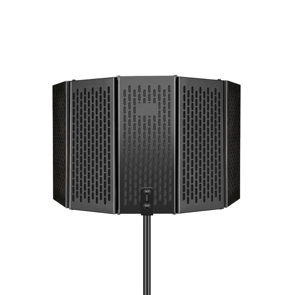Wholesale Bouclier de microphone d'isolement acoustique de grande taille en  métal de 5 portes pour l'enregistrement From m.alibaba.com
