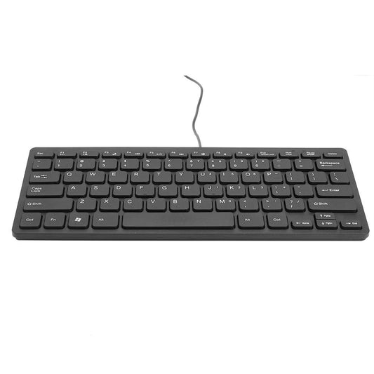 K1000 Multimedia Mini clavier noir étanche pour pc & mac