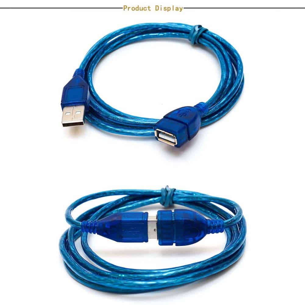 Cable USB - Bleu