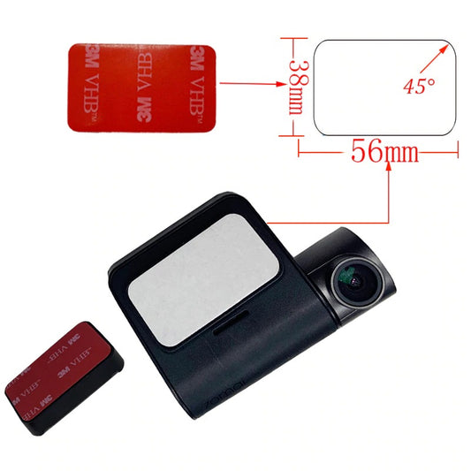 Autocollant 3M pour Xiaomi 70mai pro Dash Cam